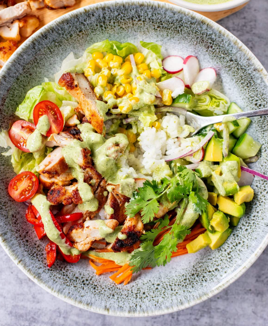 CHICKEN SALAD BOWL 